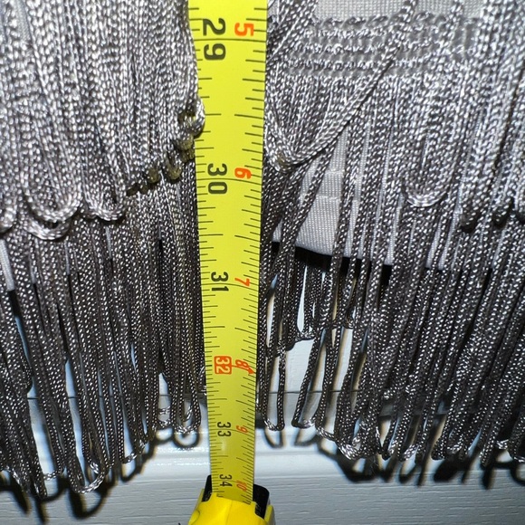 NWT H&M Fringe Flapper Dress Size Small - Picture 11 of 11